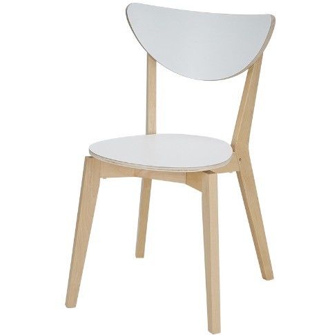 Add a Touch of Sophistication to Your Dining Room with Solid Birch Wood Stacking Chairs in Modern North European Style