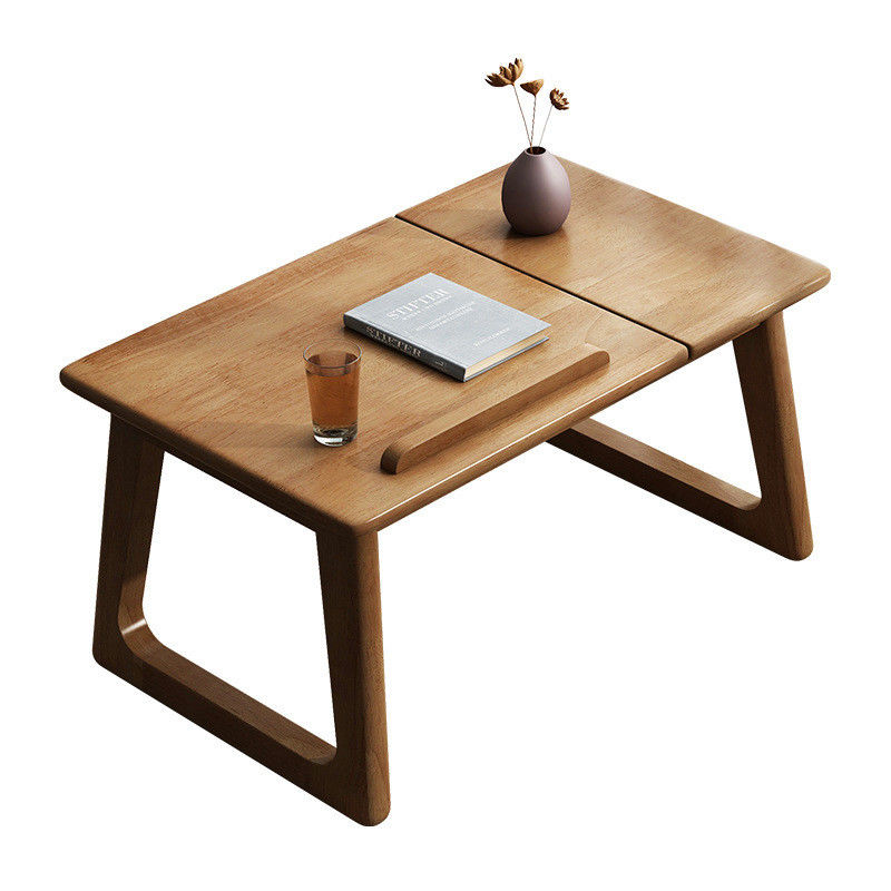 Customize Wooden Side Table for Learning and Living Room Furniture without Folded in Natural Color