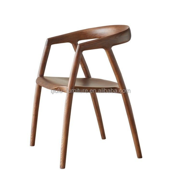 Hotel Restaurant Banquet or Home Wooden Dining Chair with Modern Design and Single Seater