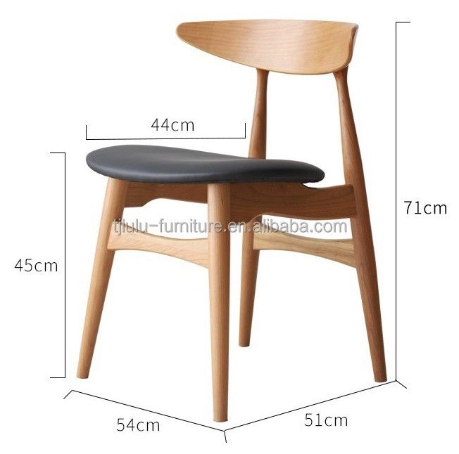 Customized Colors Solid Wood Round Back Nordic Dining Chair for Hotel Restaurant Banquet and Home in Modern Classic Style