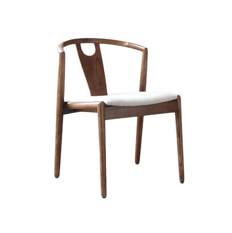 Mail Packing N Dining Room Furniture Modern Solid Wood PU Leather/Fabric Stacked Chair for in Restaurant and Living Room