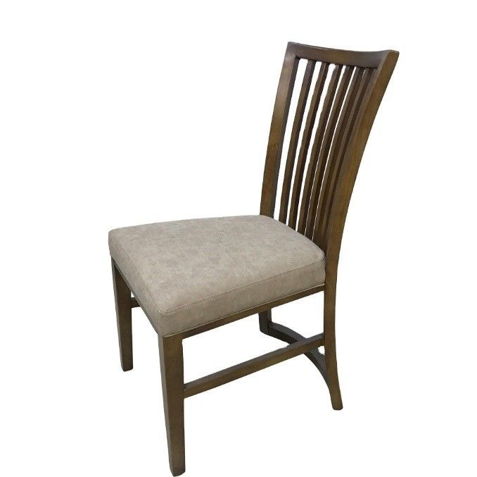 Indoor Modern Simple Design Furniture Solid Dining Oak Wood Restaurant Chair Living Room Furniture Mail packing N W48*D57*H88CM
