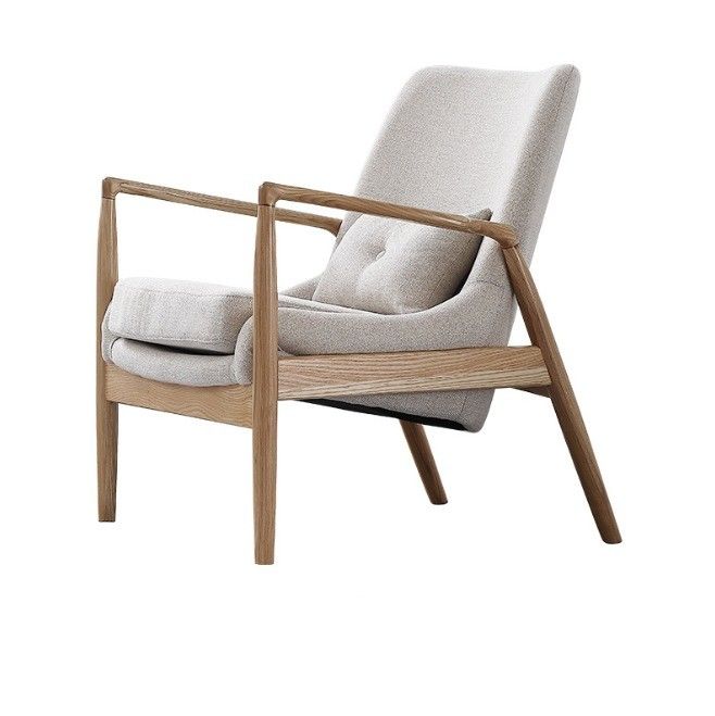 Create a Cozy and Stylish Living Space with this Modern Nordic Style Leather Recliner Armchair