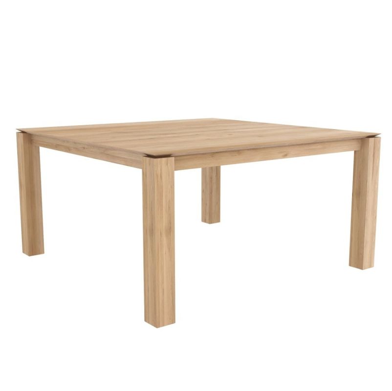 Home Furniture Solid Wood Dining Table in Natural Color for Modern Dining Room
