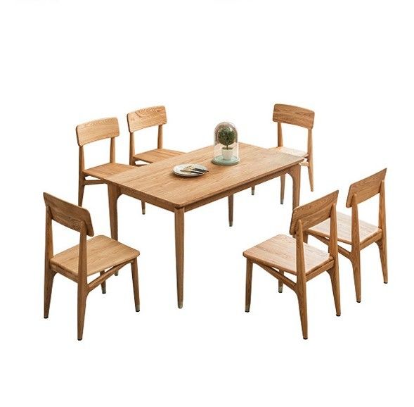 Other Mail Packing Wood Dining Table and Chair Furniture Set in Modern Nordic Style with Design