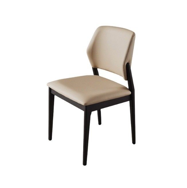Upgrade Your Dining Furniture with Stylish Nordic Style Modern Dining Chair Upholstered in PU Leather