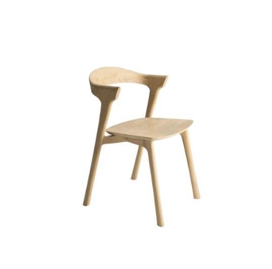 European Modern Style Solid Wood Dining Chair for Hotel Furniture in Ash Wood