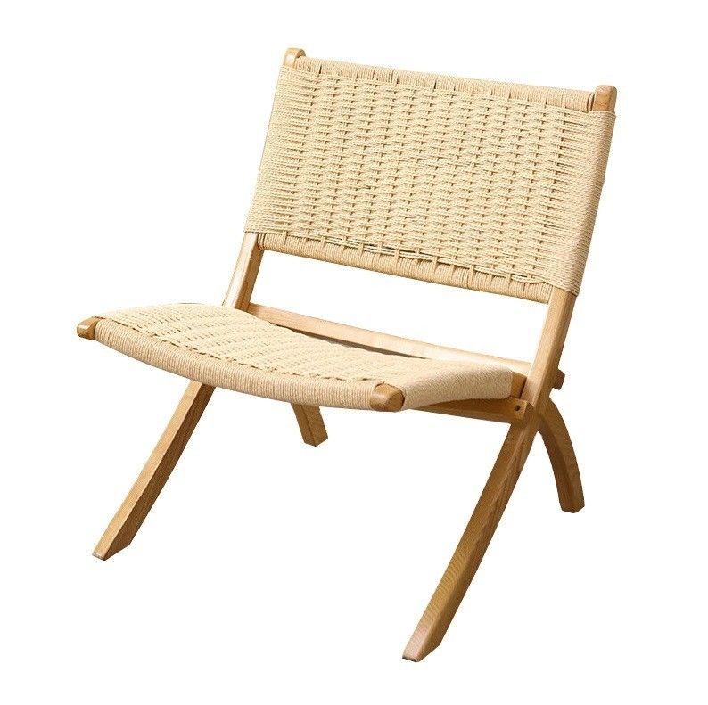 Natural Wood Woven Cord Living Room Chair The Perfect Combination of Style and Function in London
