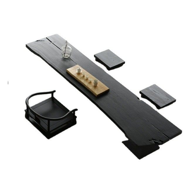 Japanese Design Solid Wood Dining Room Living Room Restaurant Chairs Customized Nitrolacquer Finish for Furniture Pieces