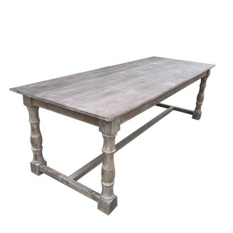 Nitrolacquer Finish American Color Tables Rectamgle Solid Wood Dinning Folding Table for Modern Simple Design