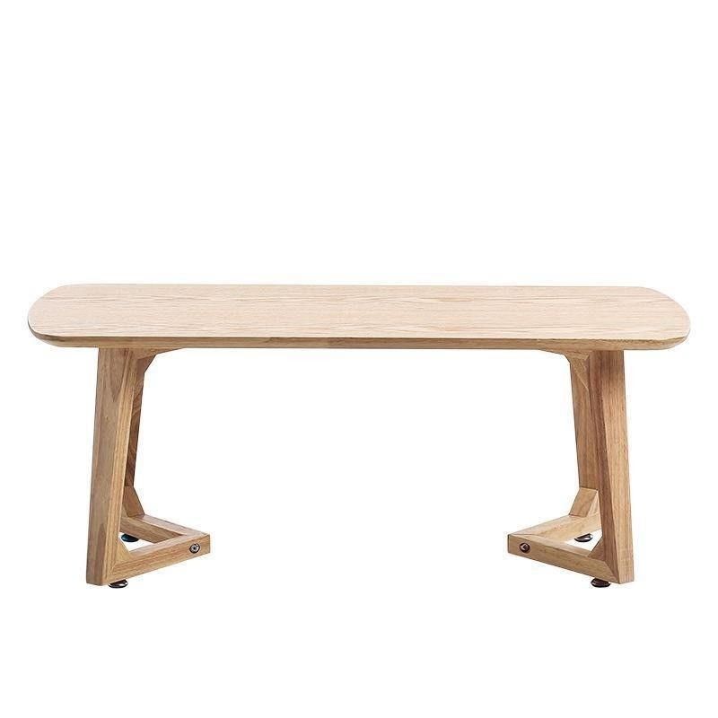 Modern Solid Wood Side Coffee Table Furniture with Nitrolacquer Finish for Living Room Furniture in Nordic Style