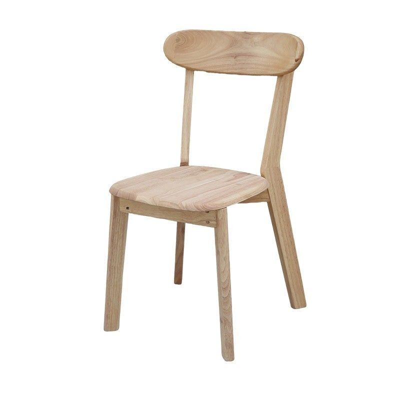 Customized Solid Wood Fast Food Cafe Restaurant Tables and Chairs with Rubber Wood Frame at Prices