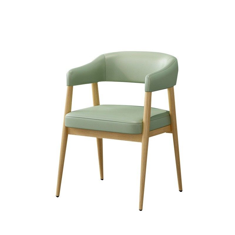 Modern Style Soft Seat Chair for Living Room and Hotel Solid Wood Fabric Wooden Dining Chair of Modern Design