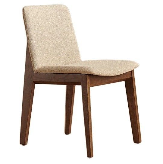 Modern Design Ashwood Frame Italian Classic Luxury Wood Dining Chair for Living Room Sophistication