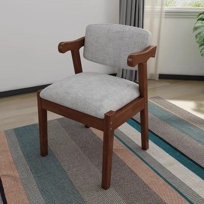 Modern Solid Wood PU Leather Restaurant Chairs for Sample Dining Room within General Home Furniture