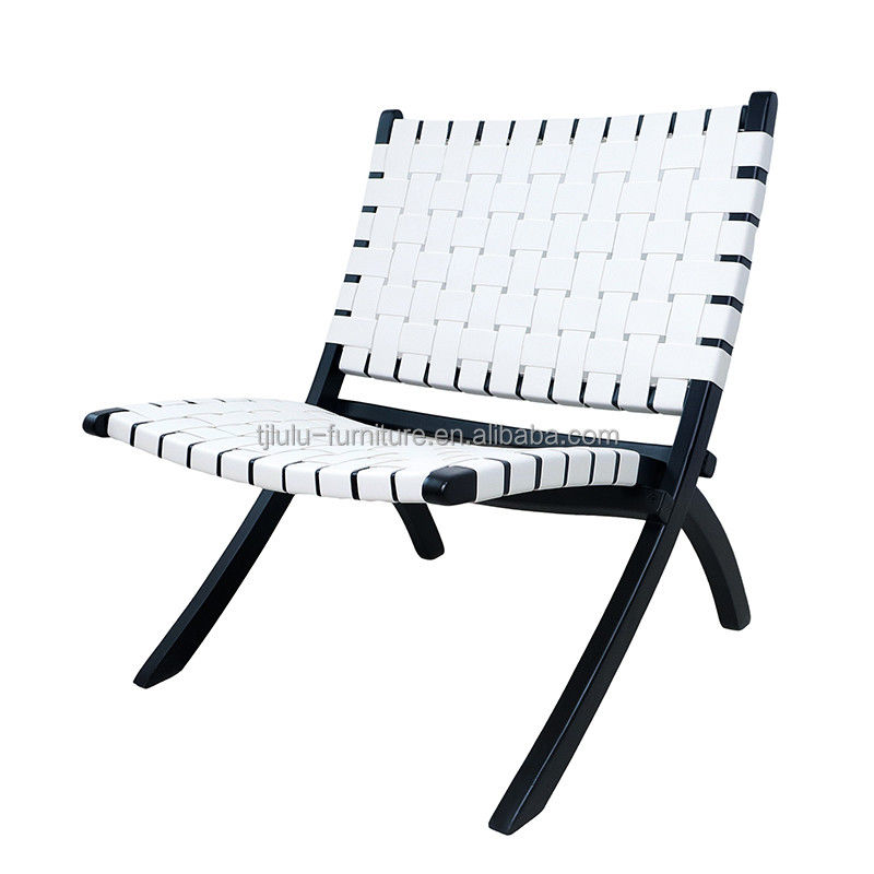 Living Room Furniture Customized Designs Modern Foldable Wooden Lounge Sofa Chair with Nitrolacquer Finish