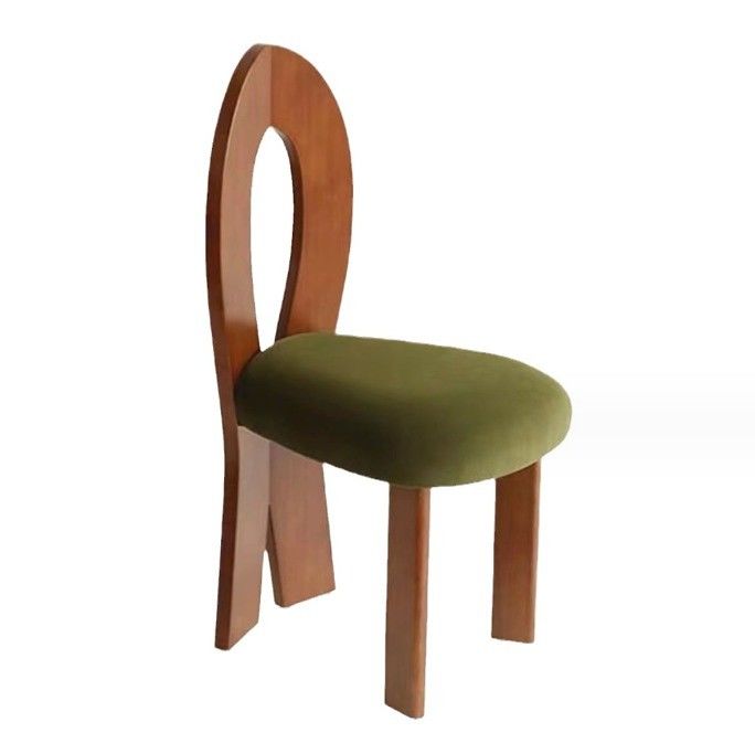 Mail Packing N Living Room Furniture Modern Design Soft Seat Wood Lamb Wool Dining Room Chair for Hotel and Home