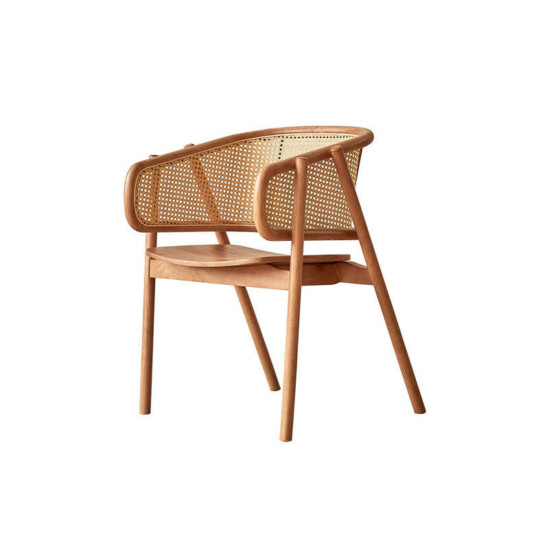 NO Folded Solid Wood Nordic Wooden Dining Chairs for Hotel Restaurant Furniture