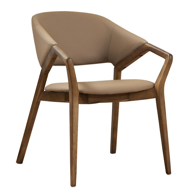 Modern Dining Room Chair Nordic Style Solid Wooden Chairs for Restaurant W58*D61*H80CM Mail Packing Y